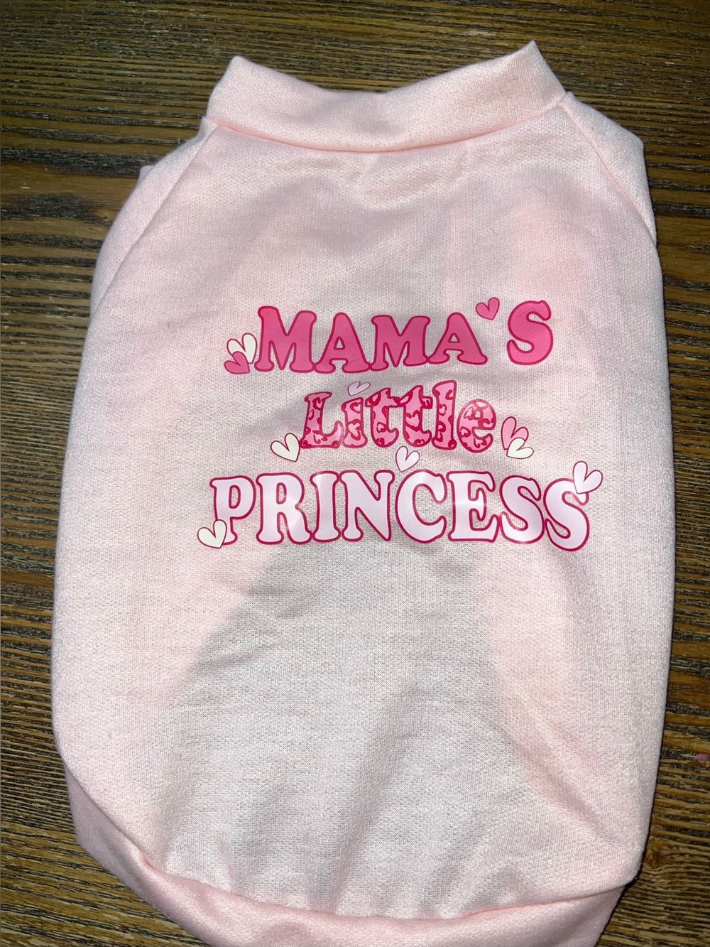 PETSIN Cute Letter Printed Pink Unisex Pet Hoodie For Cats And Dogs - M- NWOT